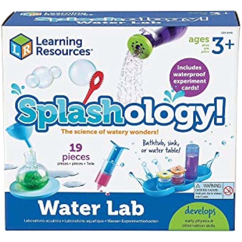 Splashology! Water Lab Science Kit Review: Making Learning a Splash!