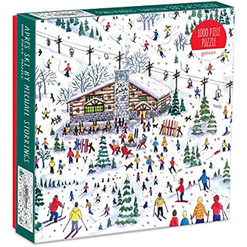 Galison Michael Storrings Apres Ski 1000 Piece Puzzle Review