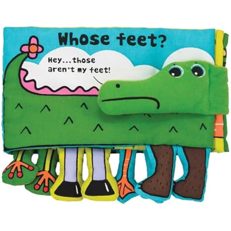 Melissa & Doug Whose Feet? Soft Activity Baby Book Review: A Must-Have Toy for Babies