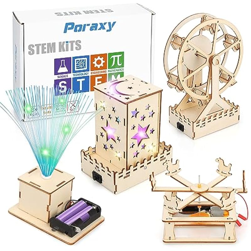 Poraxy 4 in 1 STEM Kits: A Comprehensive Review of Educational Fun