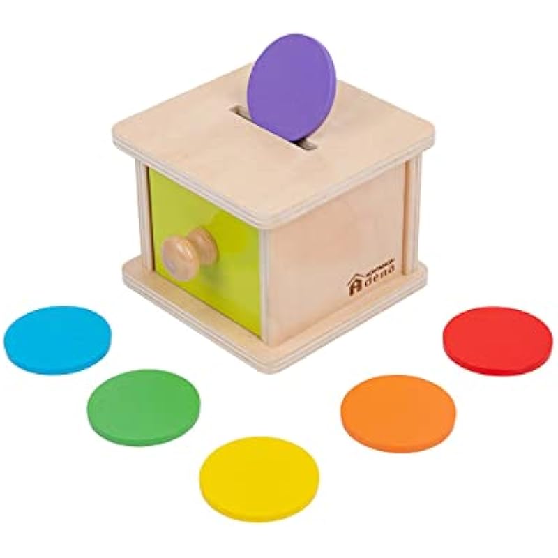 Adena Montessori Coin Box Review: A Treasure for Toddler Development