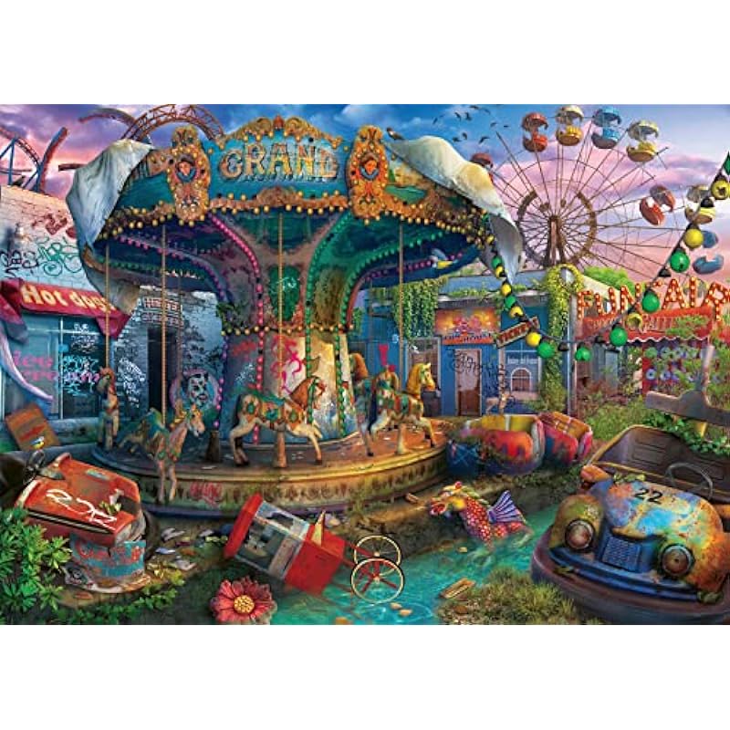 Ravensburger Gloomy Carnival 1000 Piece Puzzle Review