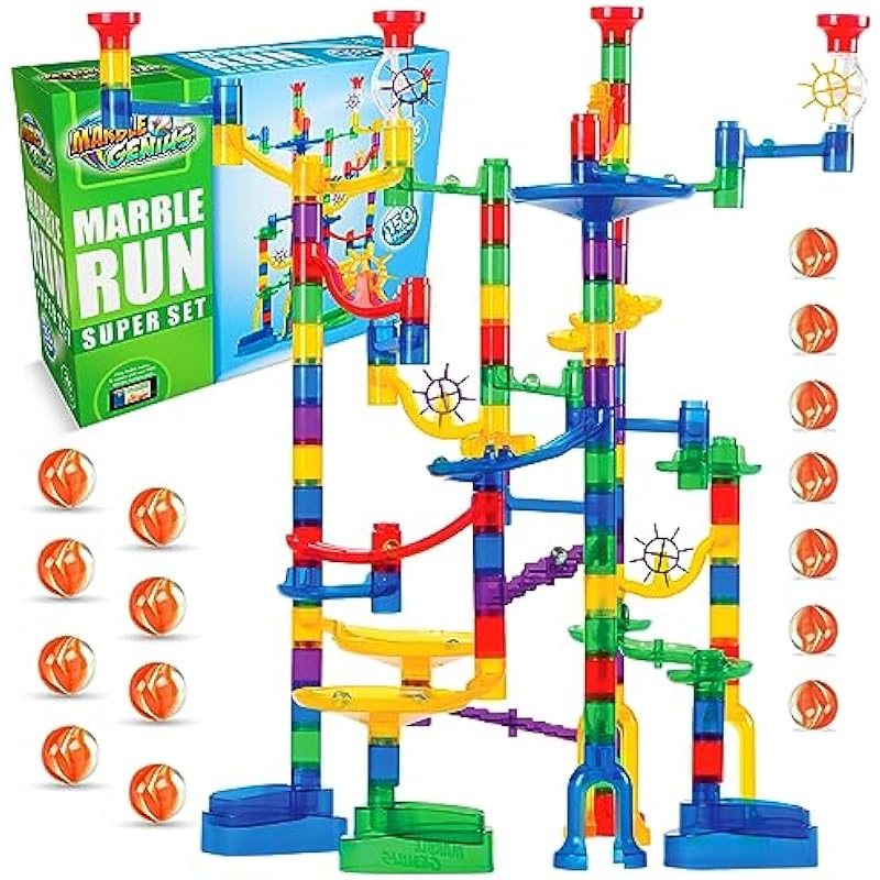 Marble Genius Marble Run Super Set: A Timeless Game for All Ages
