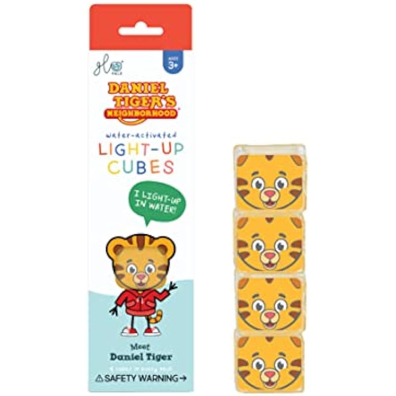 Glo Pals x Daniel Tiger Water-Activated Light-Up Cubes Review