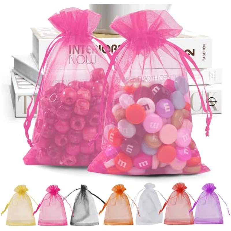 ANZNKU 50 Pack Organza Bags: The Perfect Touch to Your Gift-Giving