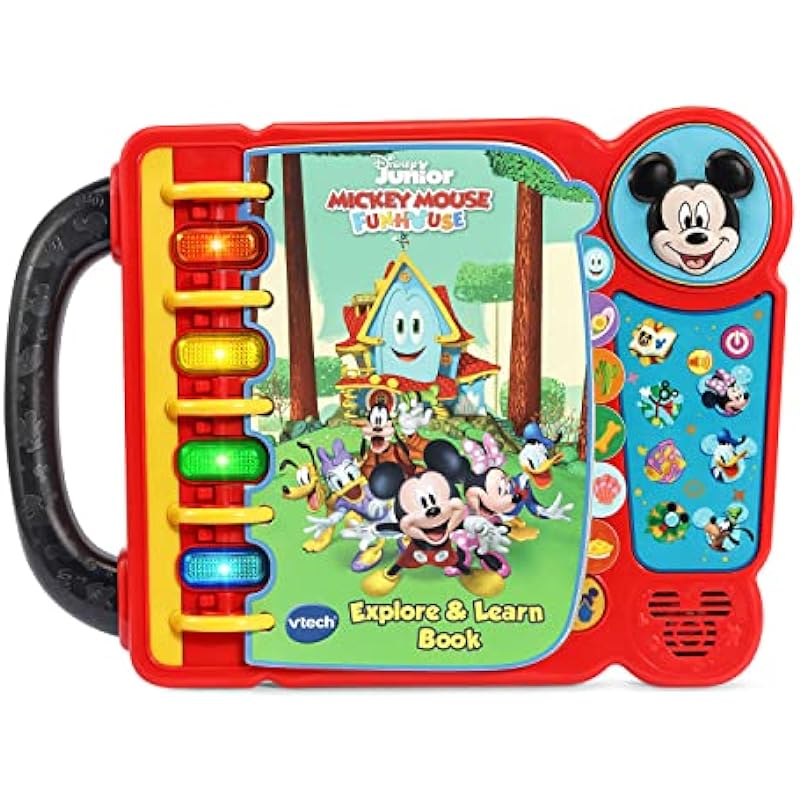 VTech Disney Junior Mickey Mouse Funhouse Explore and Learn Book Review: A Magical Educational Journey