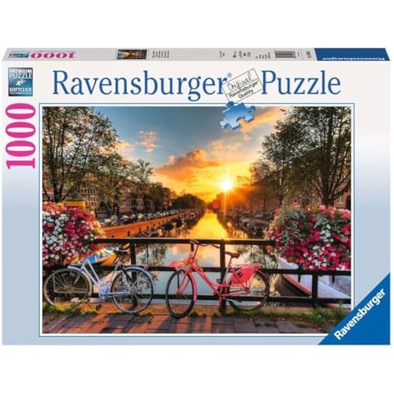 Ravensburger Bicycles in Amsterdam Puzzle Review: A Must-Have for Puzzle Enthusiasts