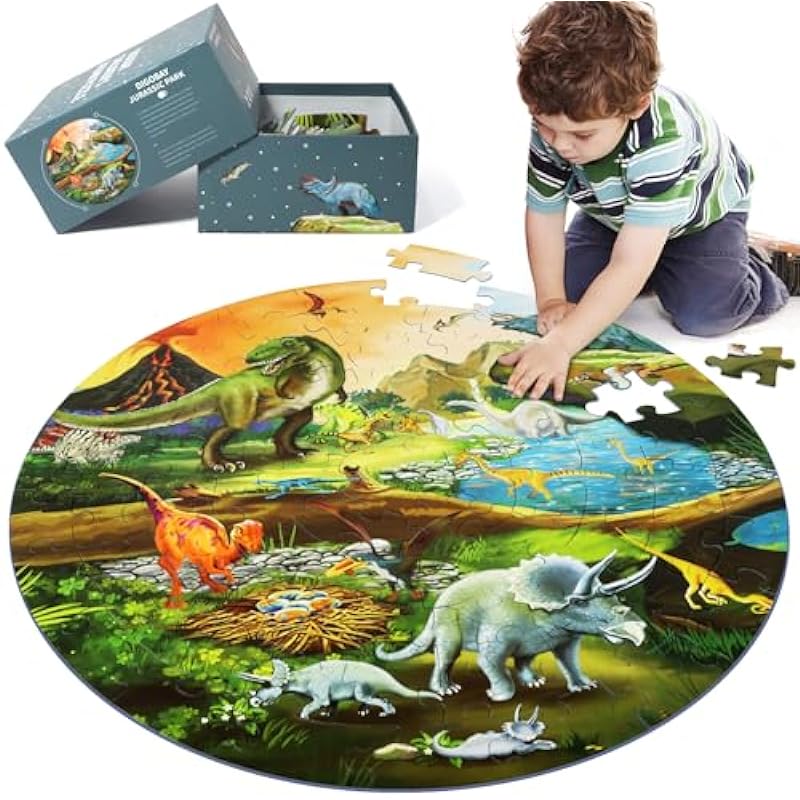 DIGOBAY Dinosaur Floor Puzzle Review - Fun & Educational Toy for Kids