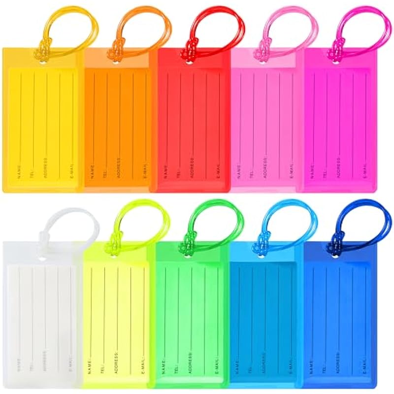 Sodsay 10 Pack Luggage Tags Review: Essential Travel Accessory