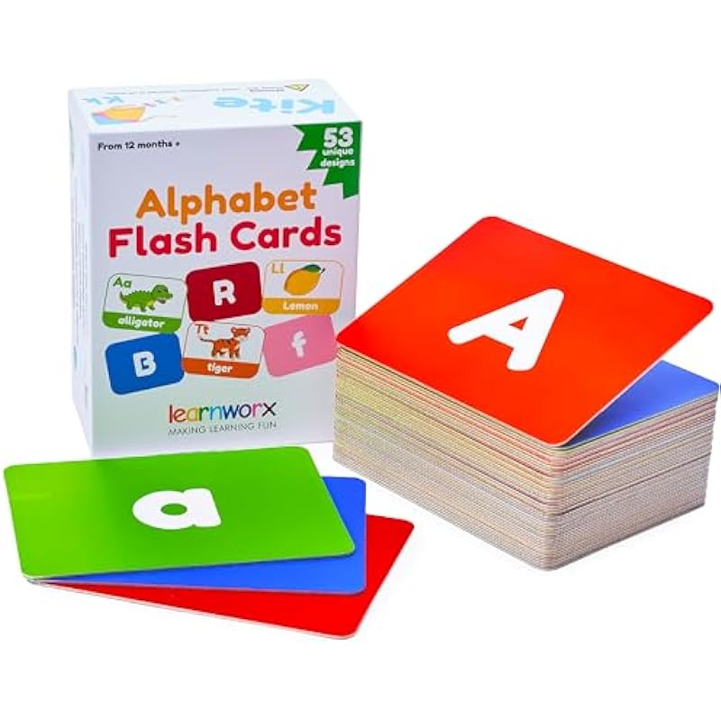 Alphabet ABC Flash Cards for Toddlers 2-4 Years by Learnworx: A Detailed Review