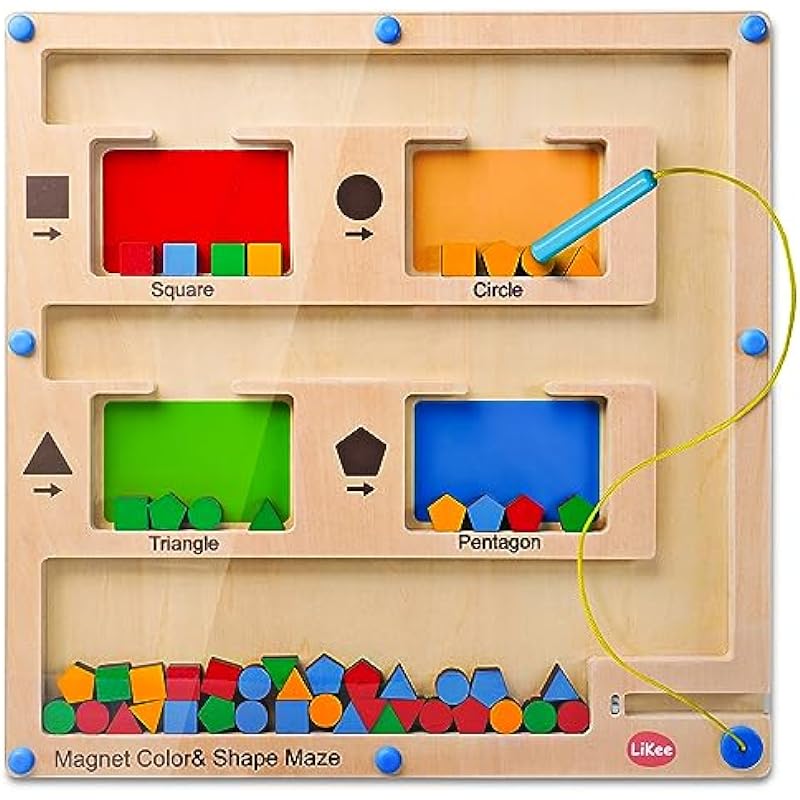LiKee Magnetic Color Maze Review: A Montessori Marvel for Toddlers