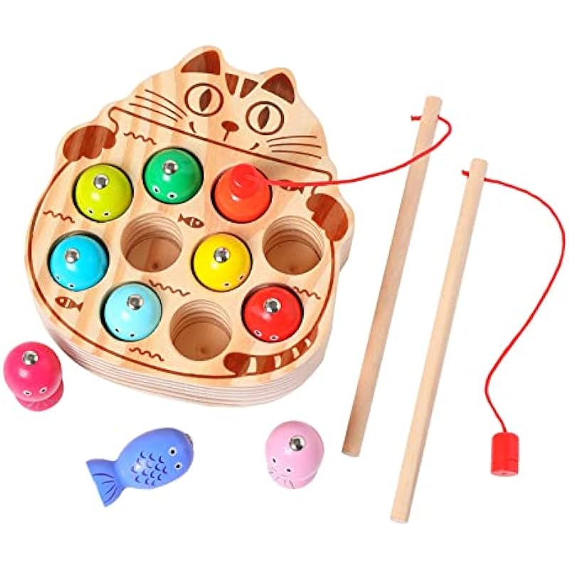 kidus Montessori Magnetic Wooden Fishing Game Review: Fun Meets Learning for Toddlers