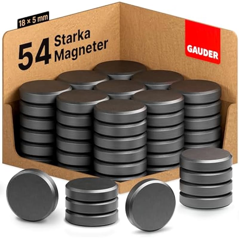 GAUDER Black Magnets for Crafts Review: The Strong, Versatile Choice