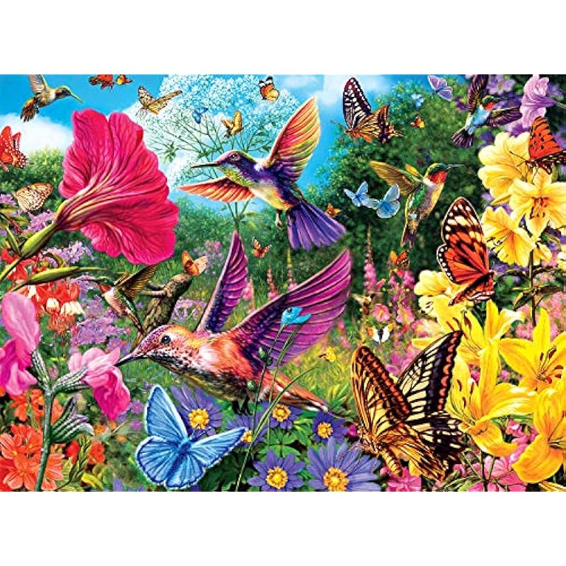 Buffalo Games Hummingbird Garden Jigsaw Puzzle Review