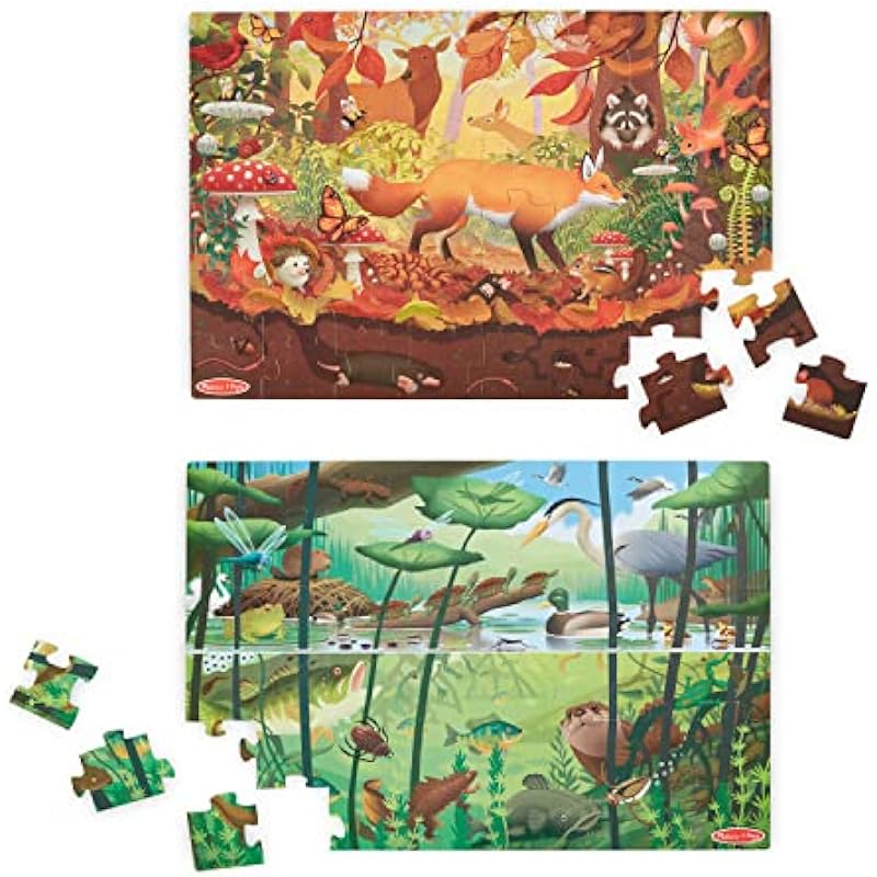 Melissa & Doug Double-Sided Seek & Find Puzzle Review: A Fun & Educational Adventure for Kids