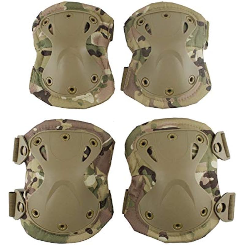 AOUTACC Tactical Combat Knee & Elbow Protective Pads Set Review