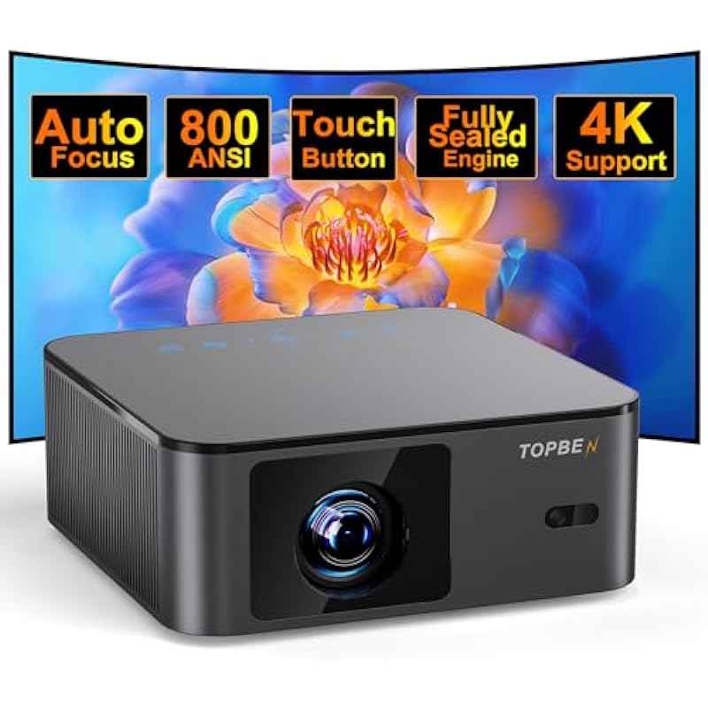 Transforming Home Entertainment: TOPBEN 4K Projector Review