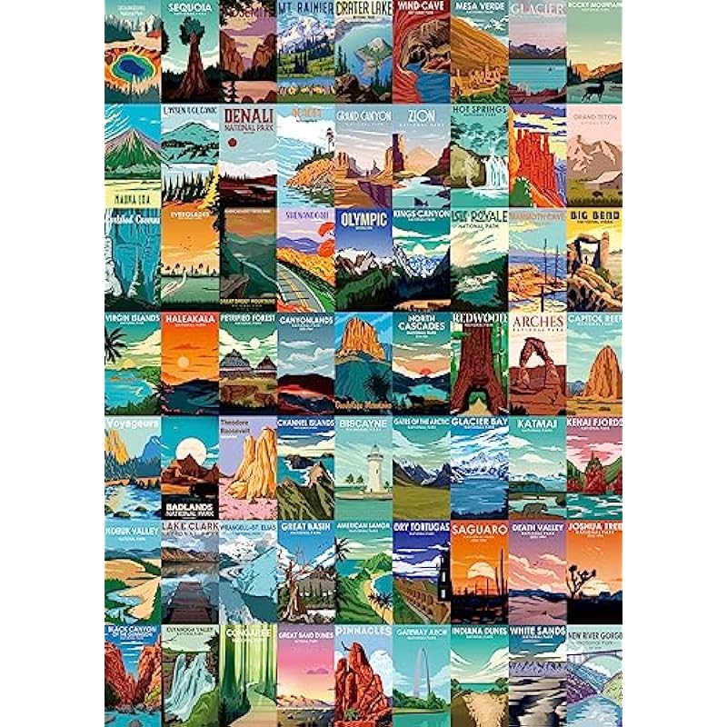 National Parks Puzzle for Adults 1000 Pieces Review