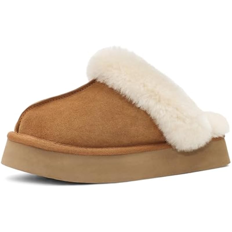 OOW Fuzzy Platform Slippers for Women by DMTINTA: A Detailed Review