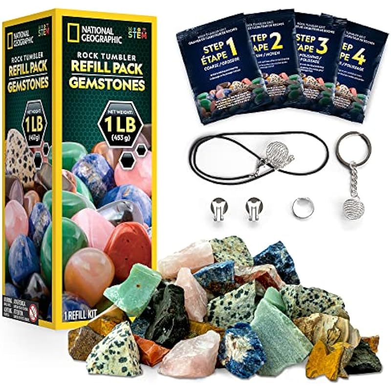 Unveiling the Magic of Rock Tumbling: NATIONAL GEOGRAPHIC Refill Kit Review