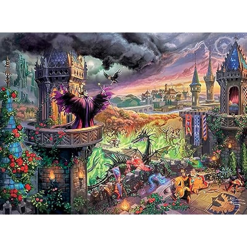 Buffalo Games Disney Maleficent Jigsaw Puzzle Review