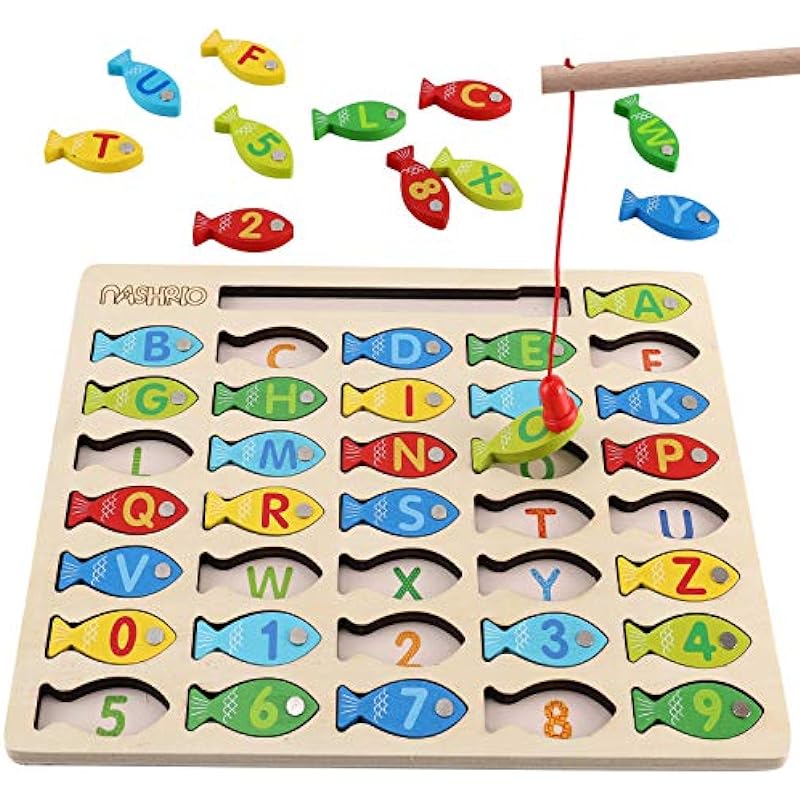 Magnetic Wooden Fishing Game Toy for Toddlers: A Comprehensive Review