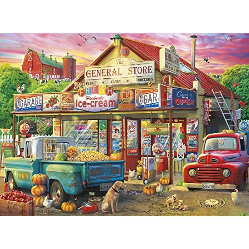 Buffalo Games Country Store 1000 Piece Jigsaw Puzzle Review