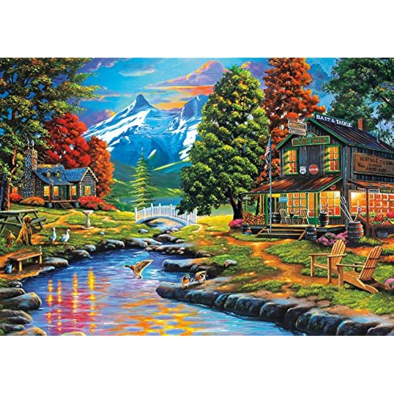 Buffalo Games Dewie Hollow 500 Piece Jigsaw Puzzle Review