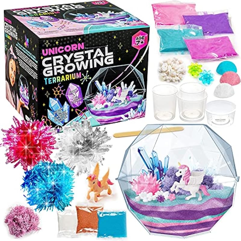 Unleashing Creativity with the Crystal Unicorn Terrarium Kit