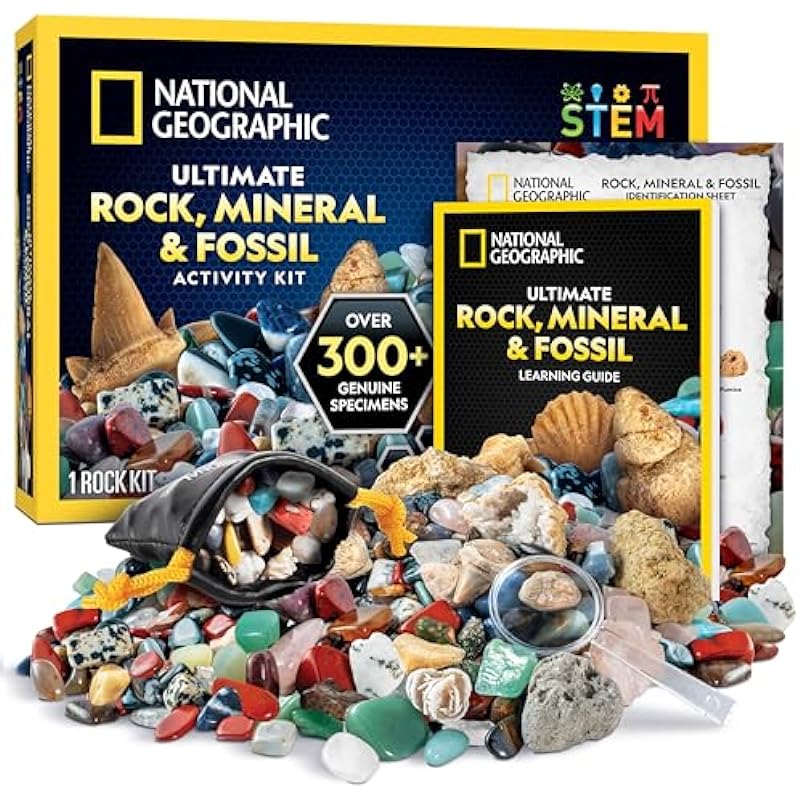 NATIONAL GEOGRAPHIC Rock Collection Box for Kids Review: A Journey into Geology