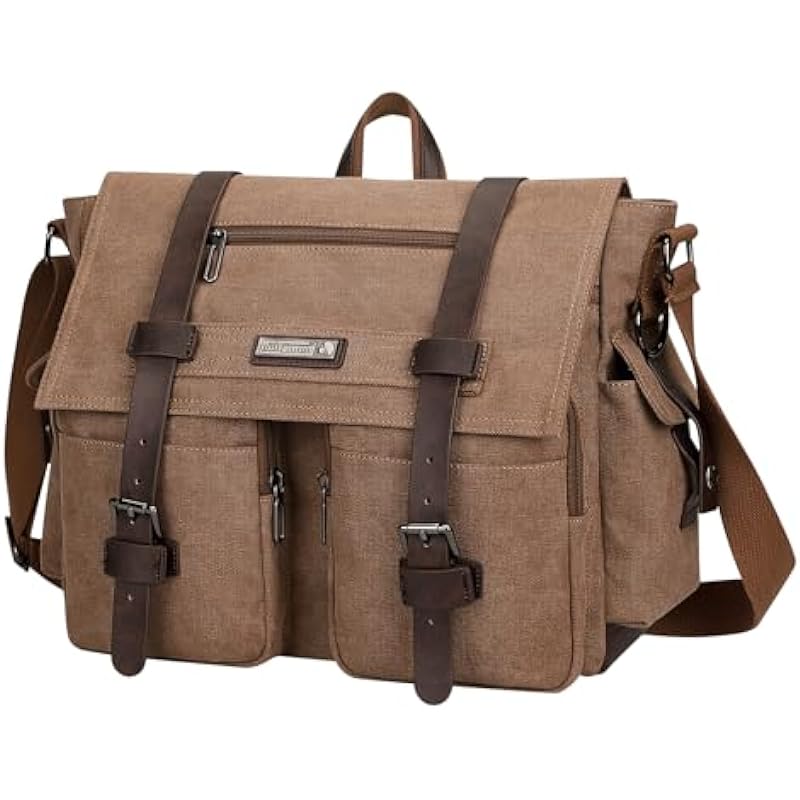 WITZMAN Vintage Canvas Messenger Bag Review: Style Meets Function