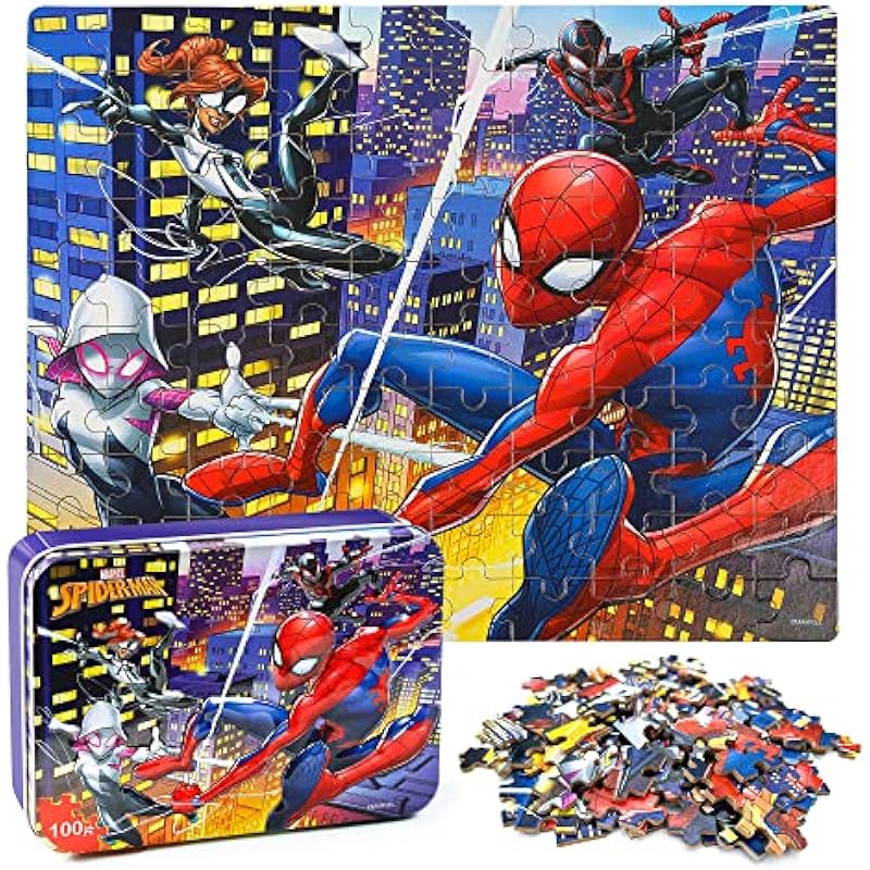 LELEMON Spiderman Jigsaw Puzzle Review: Perfect for Kids 4-8