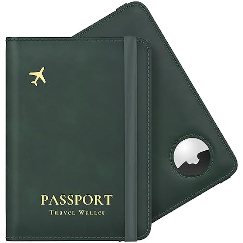 Stouchi Passport Holder with Airtag Slot: Secure Your Travels