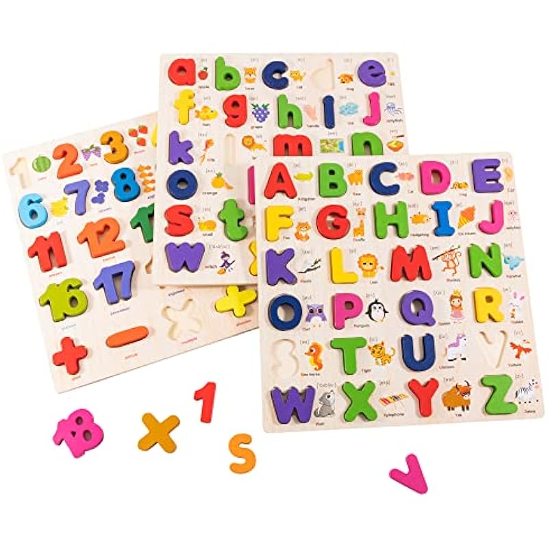 XJYQJD Wooden Alphabet Puzzle Review: The Perfect Educational Toy for Toddlers