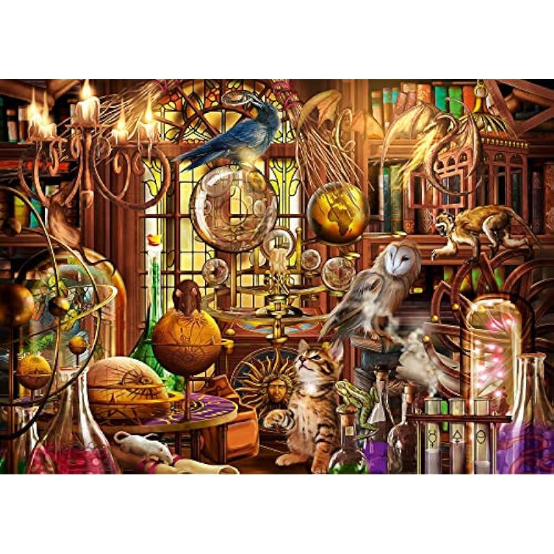 Ravensburger Merlin's Laboratory 1000 Piece Jigsaw Puzzle Review