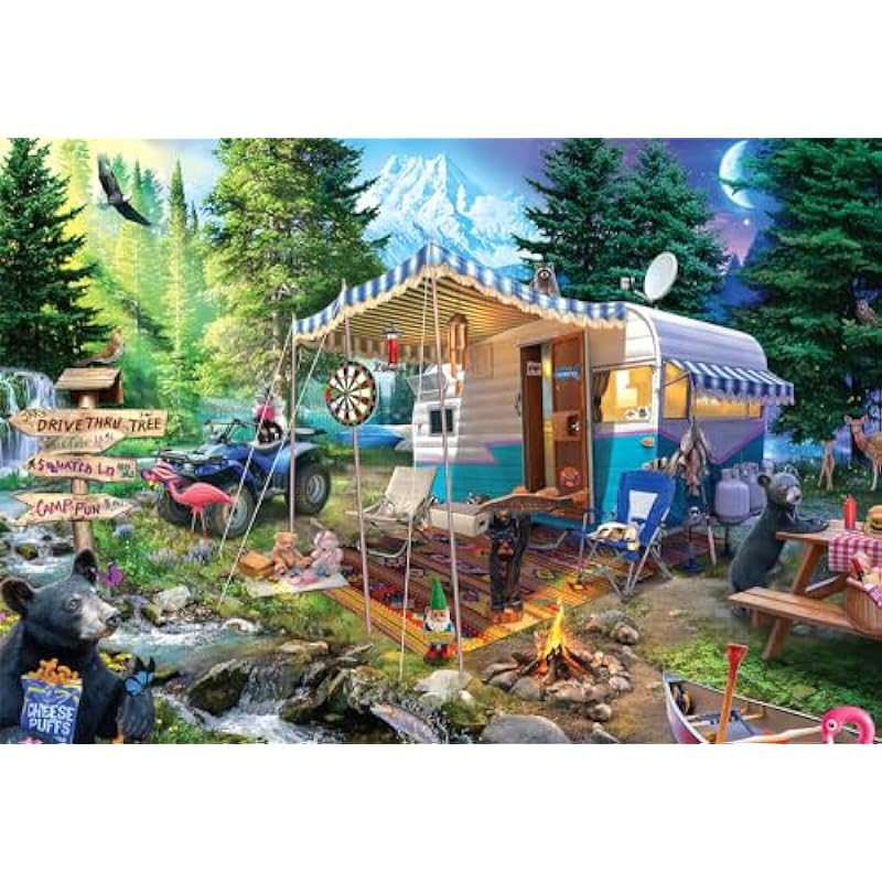 Buffalo Games Mountain Retreat 2000 Piece Jigsaw Puzzle Review