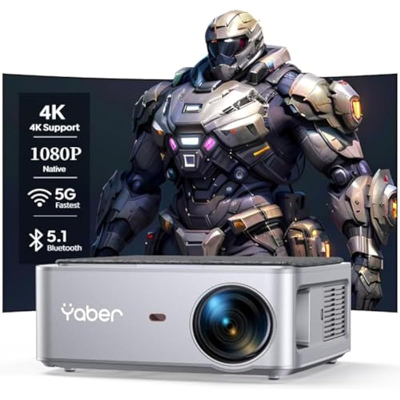 YABER 5G WiFi Bluetooth Projector Review: Elevating Home Entertainment