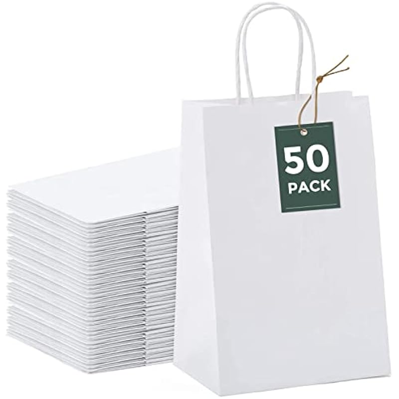 GSSUSA White Kraft Paper Bags Review: Eco-Friendly, Versatile, and Durable