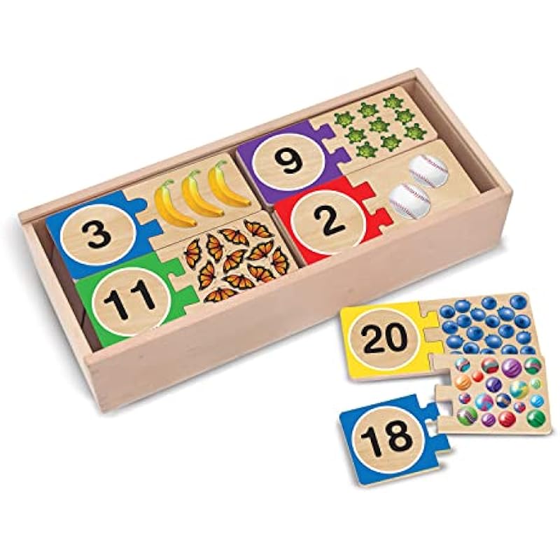 Melissa & Doug Wooden Number Puzzles Review: Fun & Learning Combined