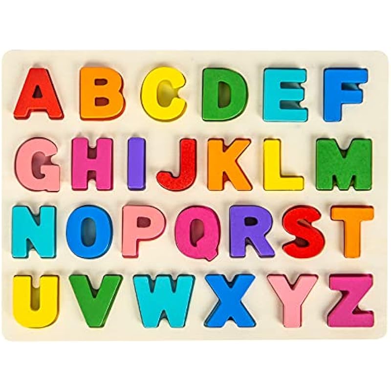 Alphabet Puzzle Wooden Puzzles for Toddlers - A Detailed Review