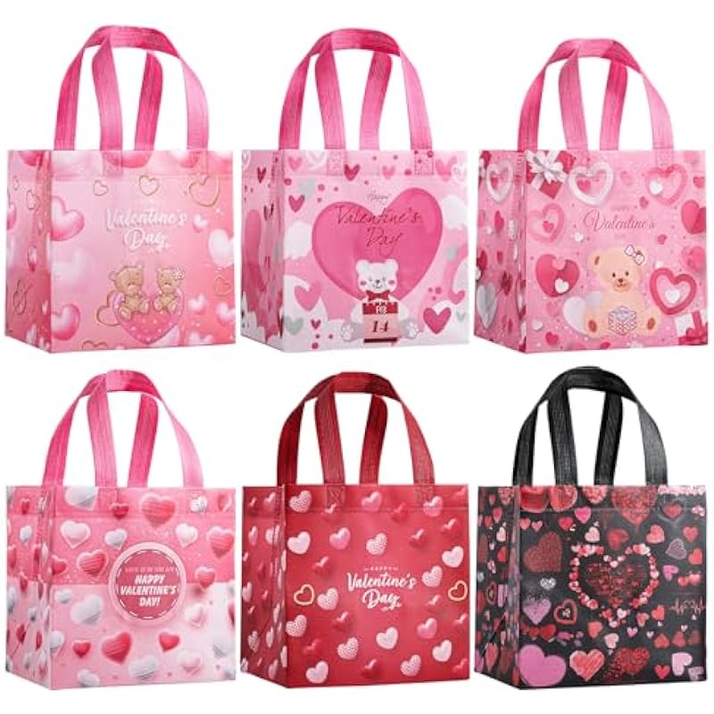 ZUIYIN 12Pcs Valentine Gift Bags Review: Elevate Your Gift-Giving This Valentine's Day