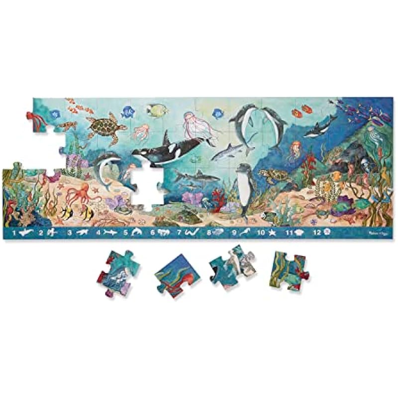 Melissa & Doug Search and Find Beneath the Waves Floor Puzzle Review