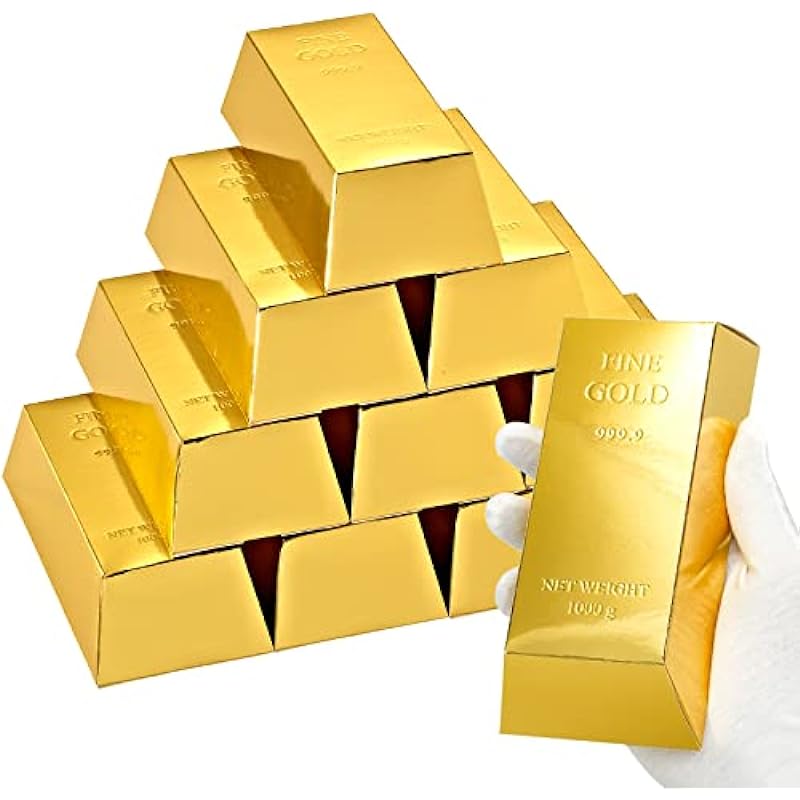 UnicoPak Gold Bar Party Favor Boxes: A Treasure for Any Event