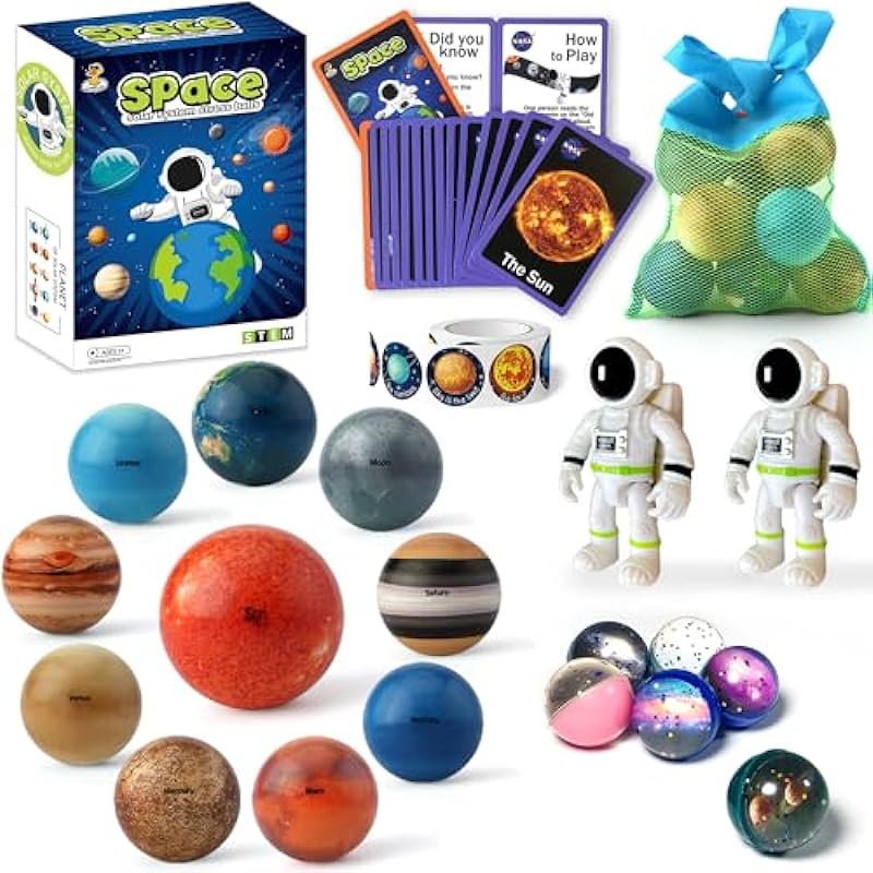 Exploring the Cosmos: COOLDUCK's Solar System Planets Stress Balls Toys Review