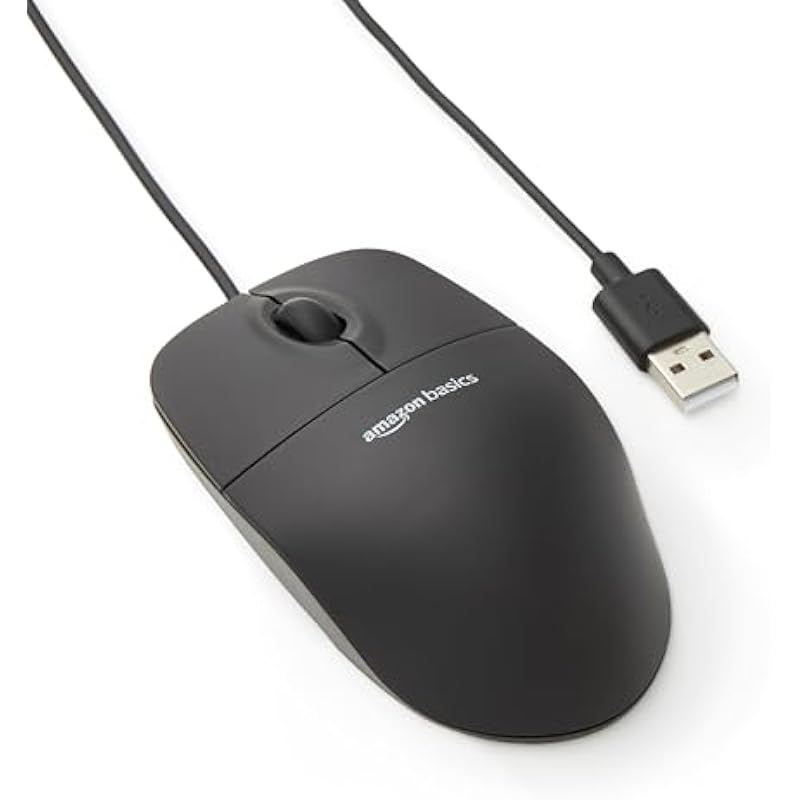 In-Depth Review: Amazon Basics 3-Button Wired USB Computer Mouse
