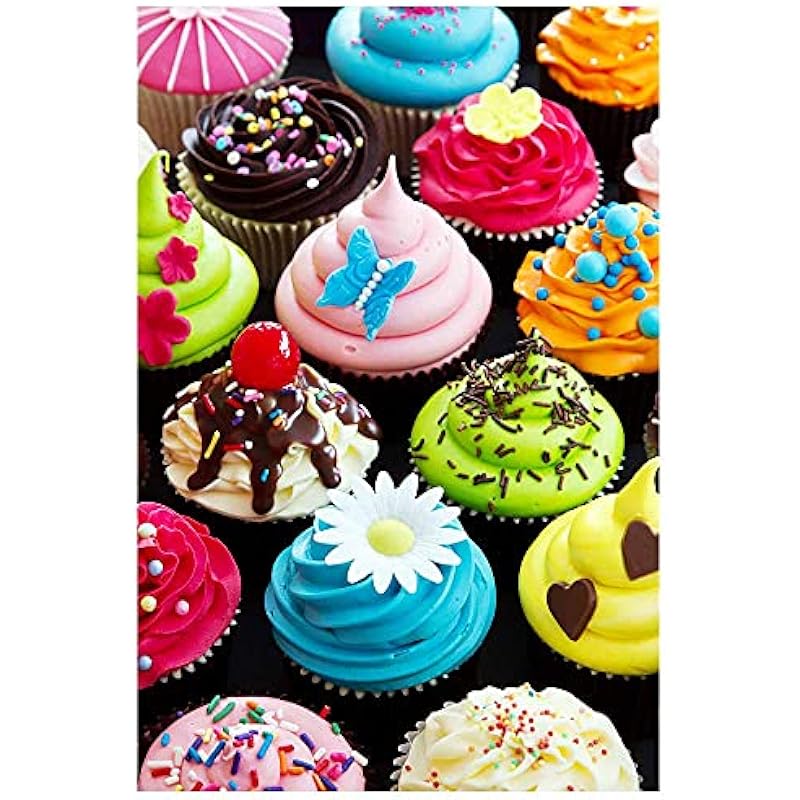 Fishwisdom 500 Pieces Assorted Cupcake Jigsaw Puzzle Review