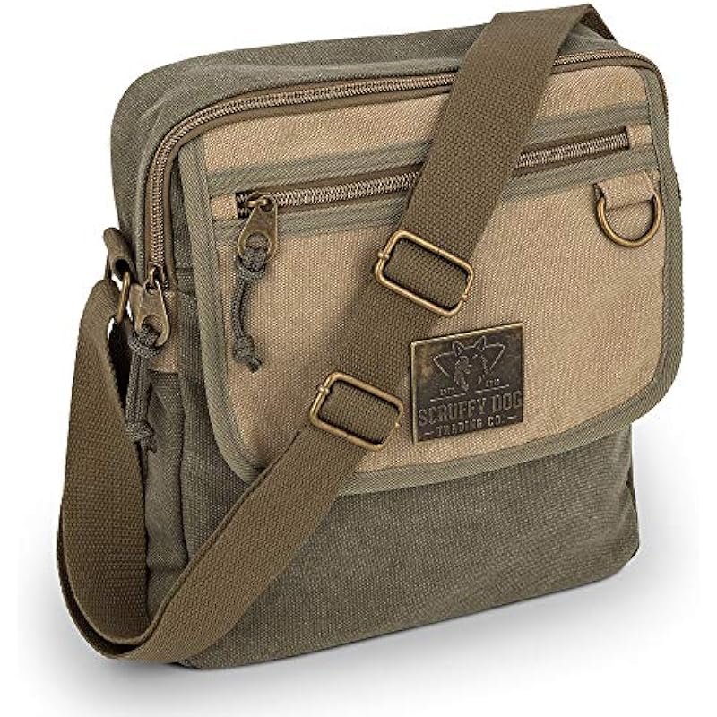 SCRUFFY DOG Canvas Messenger Bag Review: A Must-Have Accessory