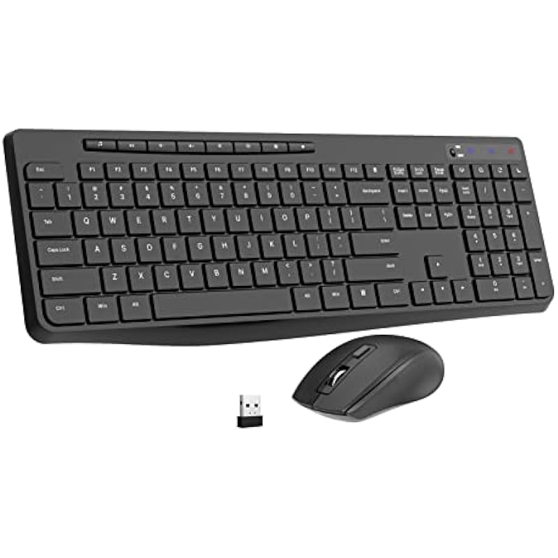 EarlyLit 2.4G Wireless Keyboard and Mouse Combo Review: Enhance Your Workspace