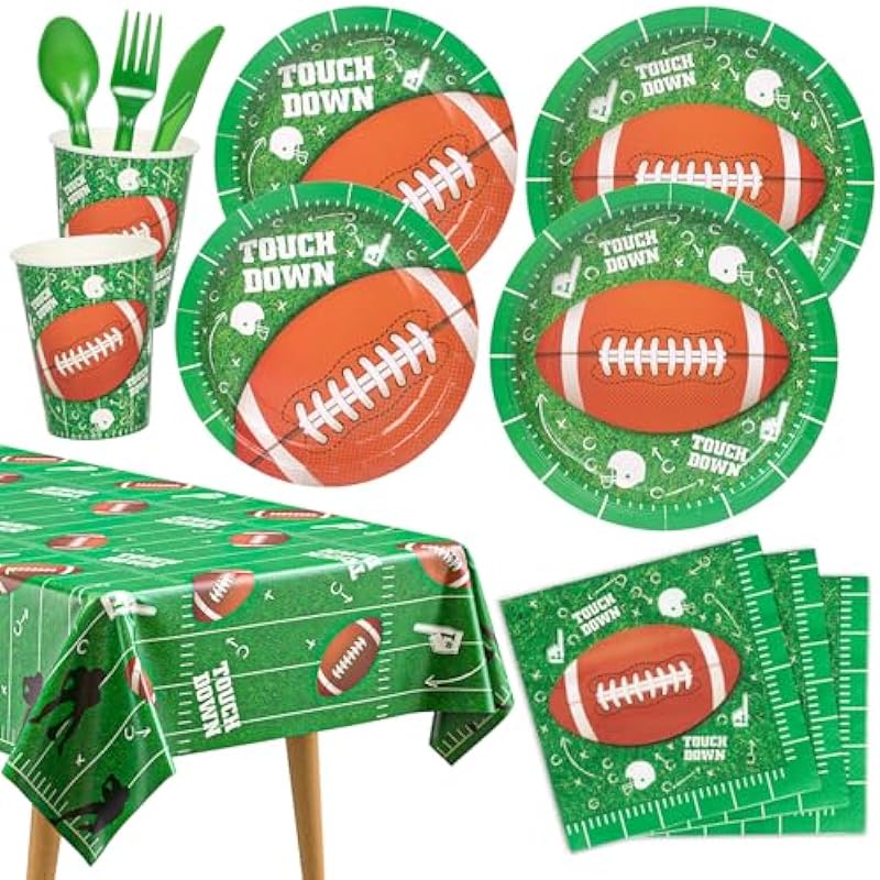 DECORLIFE 169PCS Superbowl Party Decorations 2024 Review