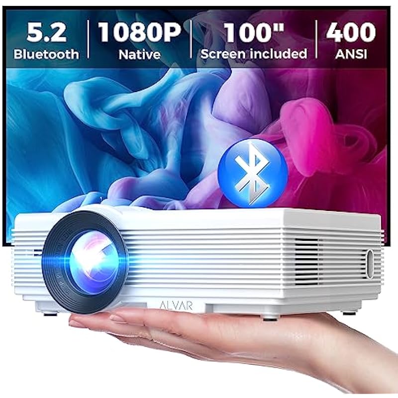 ALVAR 1080P Bluetooth Projector Review: Transform Your Viewing Experience
